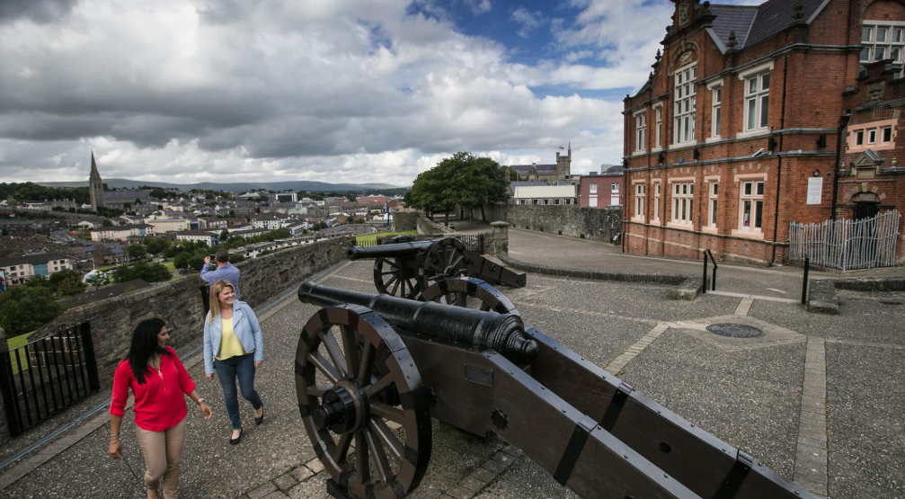 Derry City Walls, Derry/Londonderry, N. Ireland, Ireland